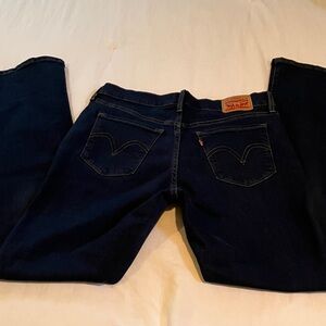 Levi's Women's Deep Indigo Boot Cut Jeans